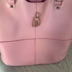 JustFab Pink Tote Bag